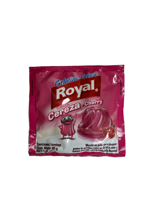 Gelatina Sabor Cereza Royal 40g