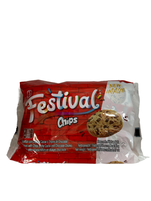 Galletas con Chips Festival 6u