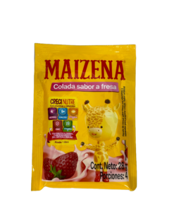 Coladas de  Sabores Maizena 28g - Fresa