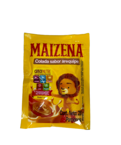 Coladas de  Sabores Maizena 28g - Arequipe