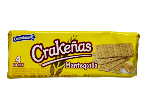 Galletas Crakeñas con Mantequilla Colombina 324g