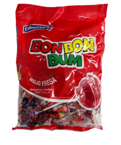 Bon Bon Bum Sabores Colombina 24u - Fresa