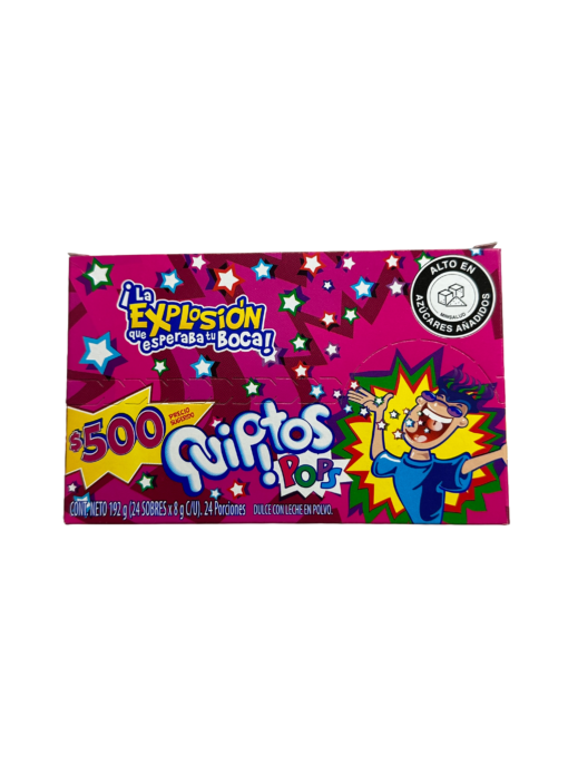 Caja Quipitos Pops 24u