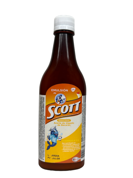 Emulsión de Scott Tradicional GSK 360ml