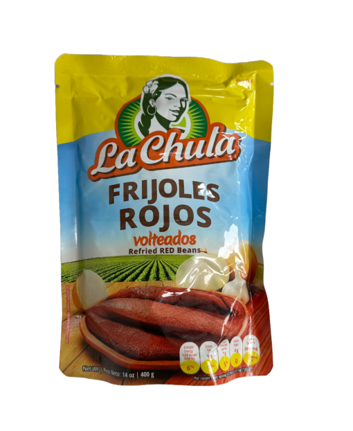 Frijoles Rojos Volteados La Chula 400g