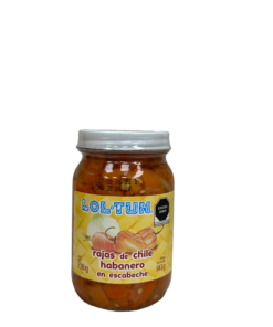 Rajas de Chile Habanero Lol-Tun 238g