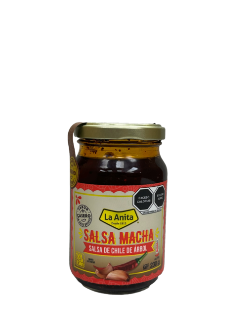 Salsa Macha de Chile de Árbol La Anita 230g