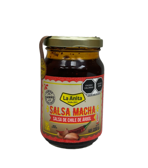 Salsa Macha de Chile de Árbol La Anita 230g