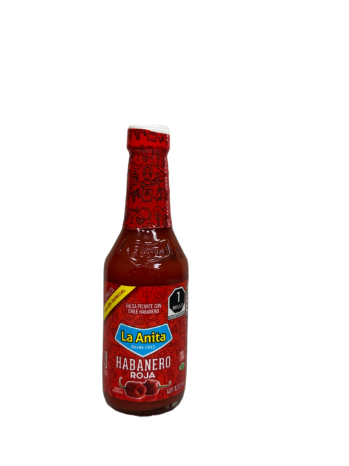 Salsa Chile Habanero Roja La Anita 120ml