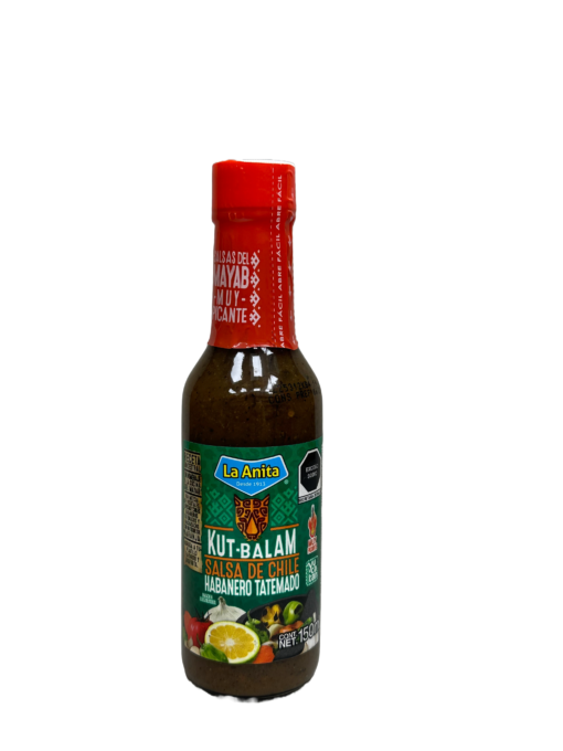 Salsa de Habanero Verde Tatemado Kut-Balam La Anita 150ml