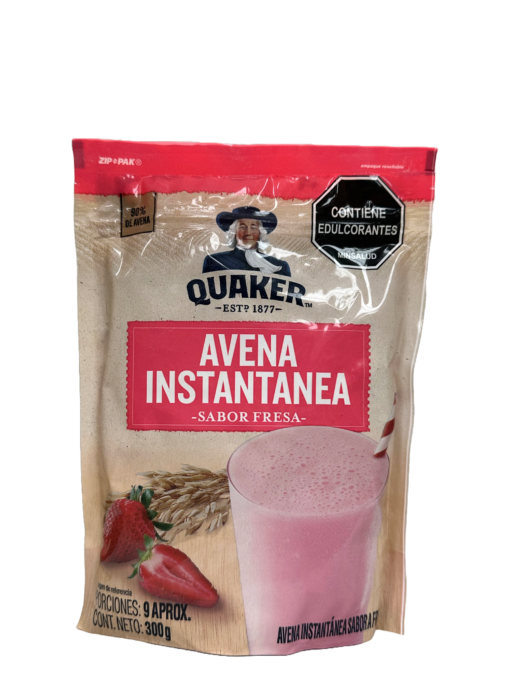 Avena Instantánea Fresa Quaker 300g