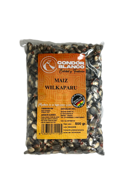 Maíz Willkaparu Condor Blanco 500g