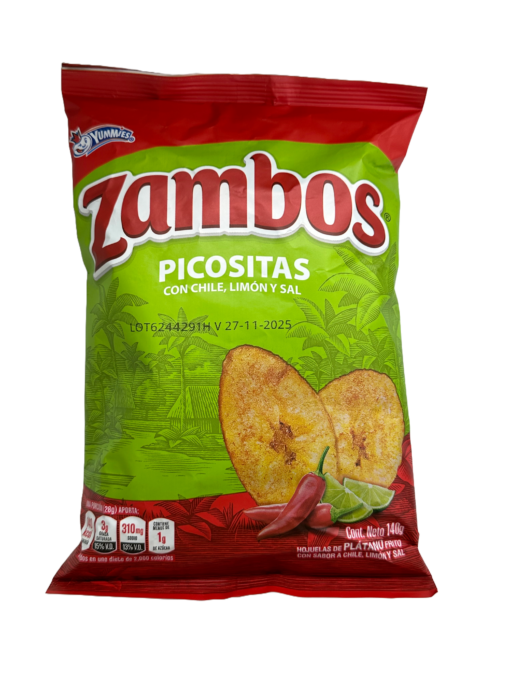 Zambos Picositas con Chile, Limón y Sal 140g