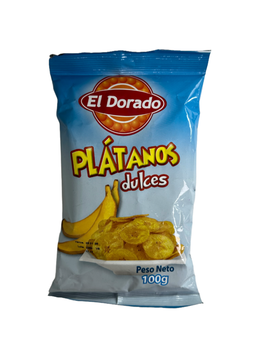 Plátanos Dulce El Dorado 100g