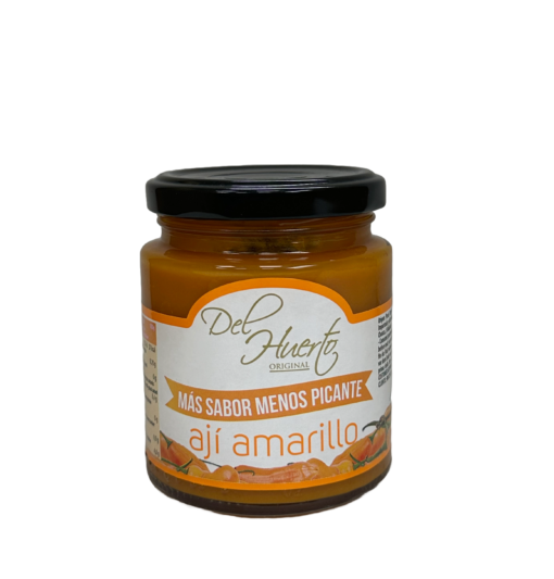 Pasta de Ají Amarillo Menos Picante DelHuerto 212g