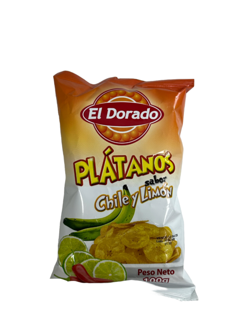 Plátanos Chile y Limón El Dorado 100g