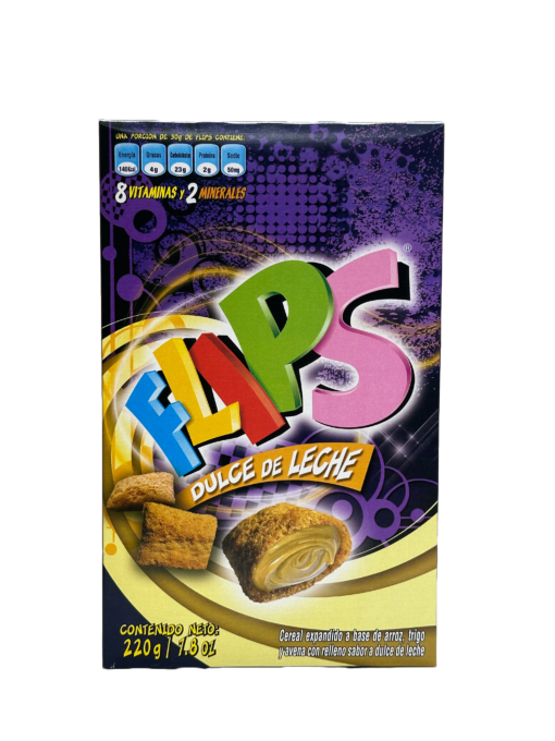 Cereales Sabor Dulce de Leche Flips 220g