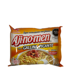 Fideos de Sabores Aji-No-Men 80g - Gallina Picante