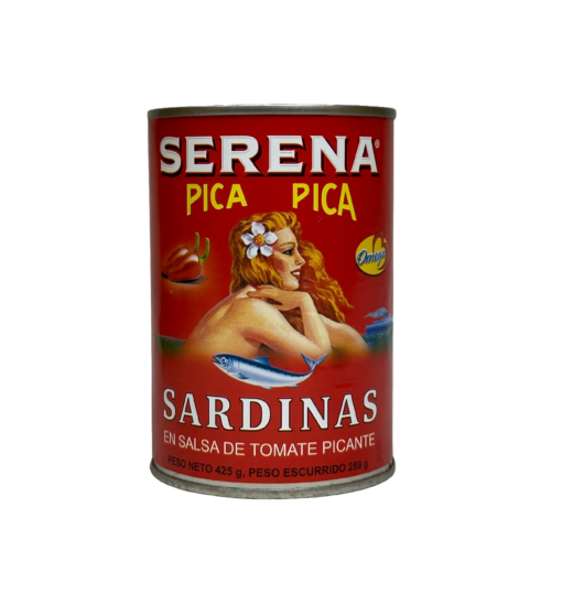 Sardinas en Salsa de Tomate Picante Serena 425g