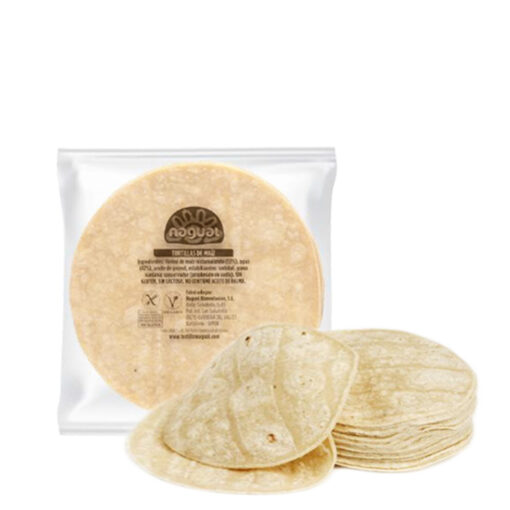 Tortillas de Maíz Blanco 15cm Nagual 500g