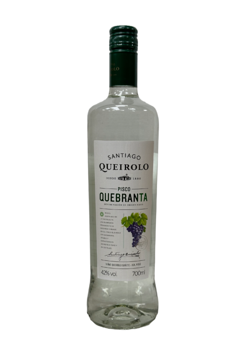 Pisco Santiago Queirolo Quebranta 700ml