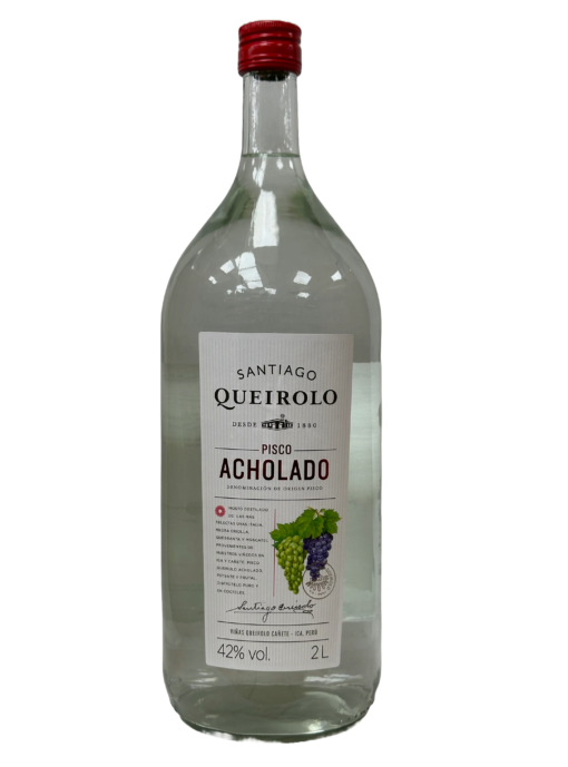 Pisco Santiago Queirolo Acholado 2L