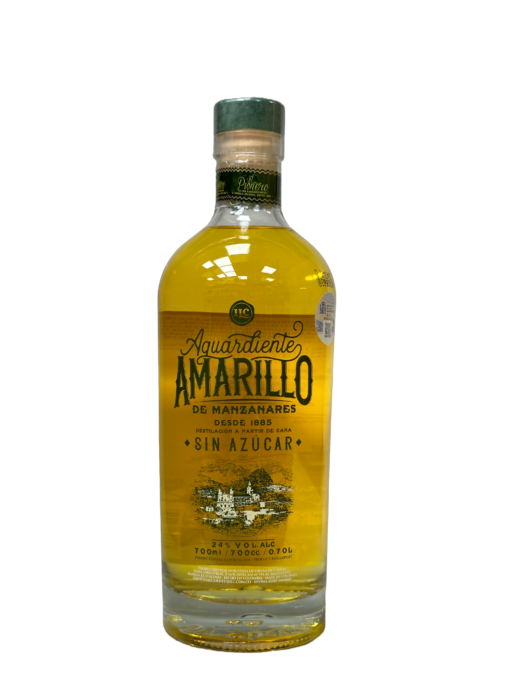 Aguardiente Amarillo Sin Azúcar 700ml