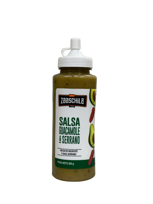 Salsa Guacamole & Serrano Zaaschila 265g