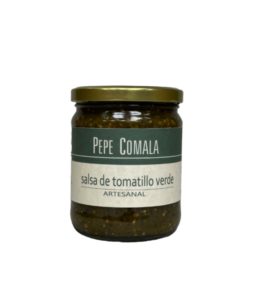 Salsa de Tomatillo Verde Artesanal Pepe Comala 500g