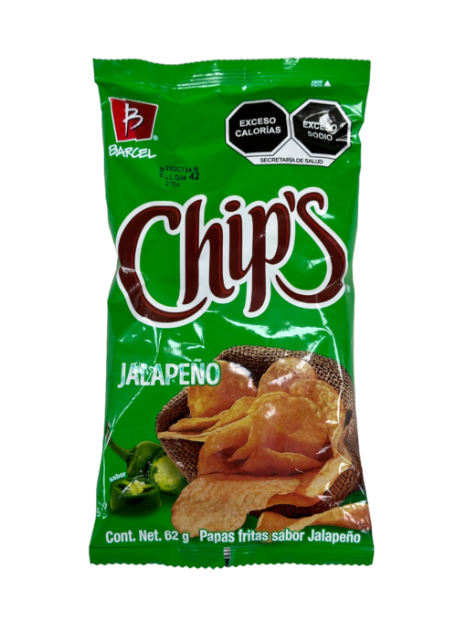 Chips Jalapeño Barcel 62g