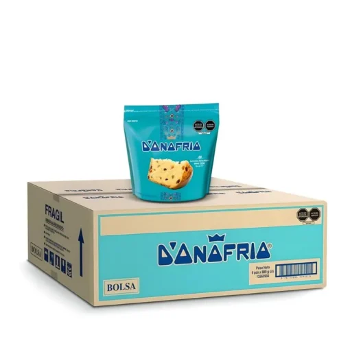 Caja Panetón D'Onofrio 880g 6u (Bolsa)