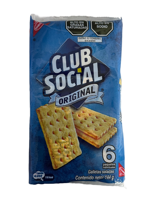 Galletas Club Social Nabisco 6u