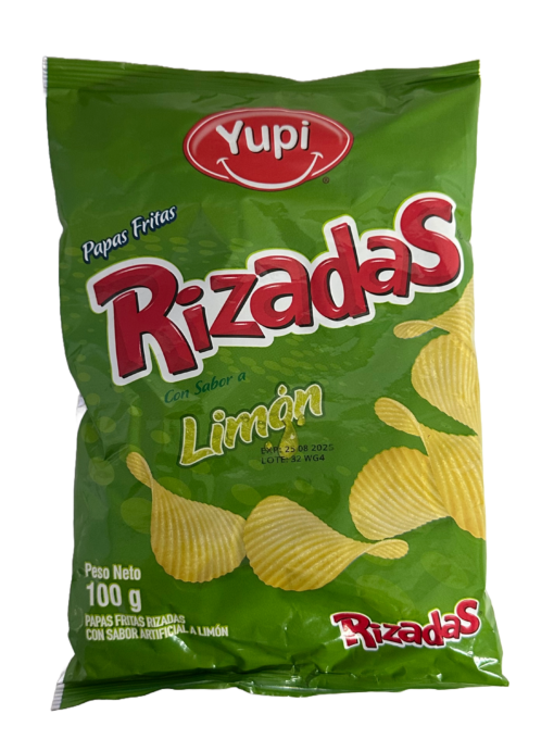 Rizadas Limón Yupi 100g