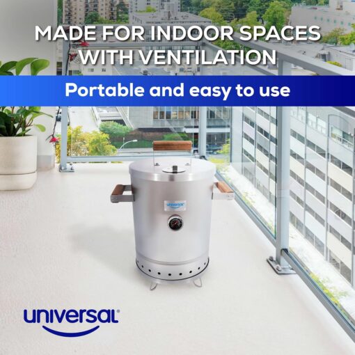 Barril Ahumador Universal 6lb + Termómetro - Imagen 6