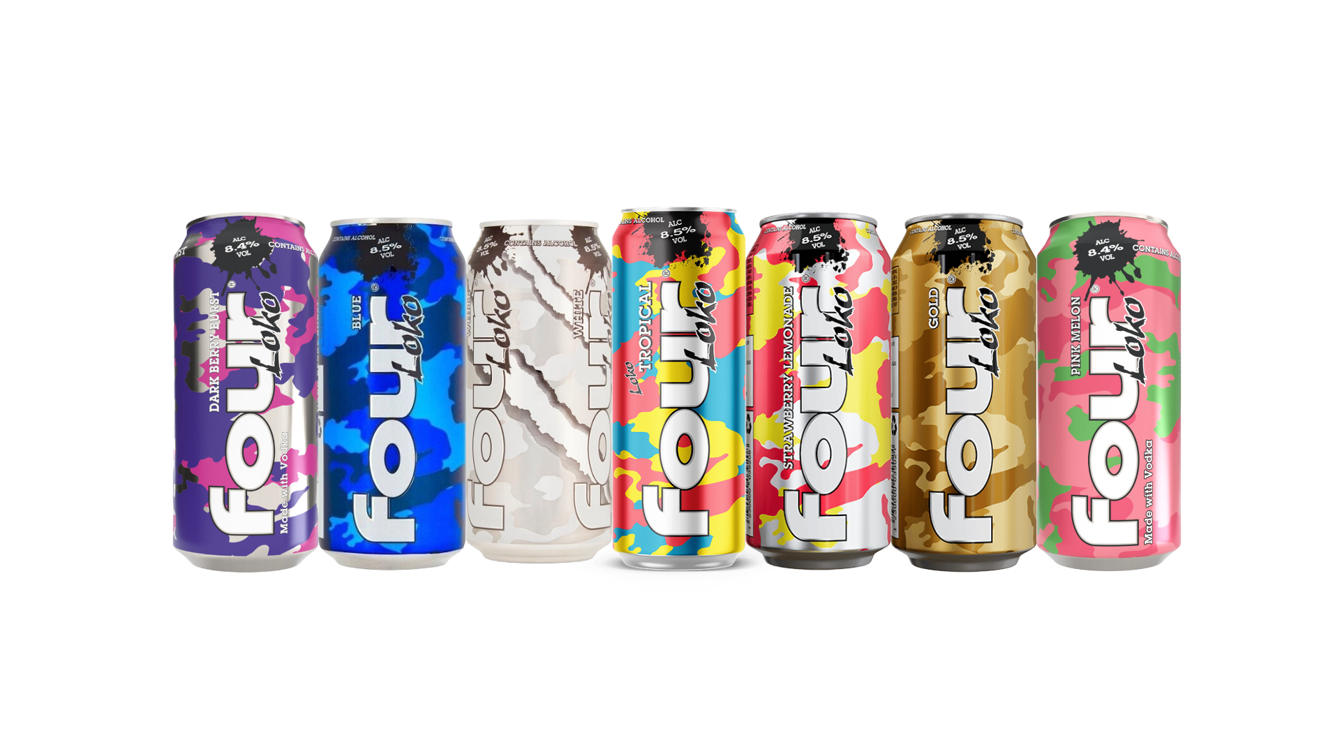 2 Unidades Four Loko 440ml 8,5%